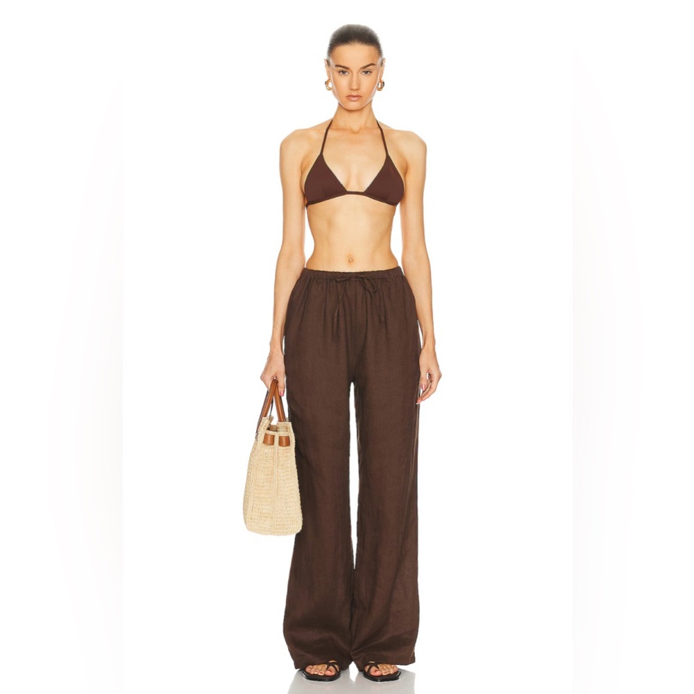 Aexae linen drawstring pants
